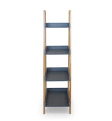 4 Tier Display Ladder Shelf Bookcase Bookshelf Storage Rack Wooden Flower Stand