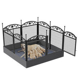 Dog Whelping Pen Box Large Heavy Duty Indoor Fence with Fertility Mat