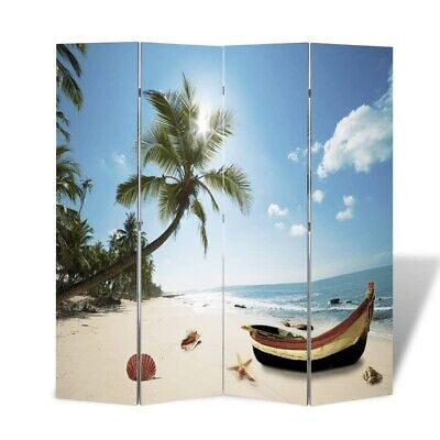 Folding Room Divider Print 160 x 170 Beach