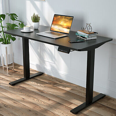 Motorised Standing Desk Height Adjustable Sit Stand Up Office Table Riser