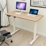 Electric Standing Desk Motorised Computer Desk Height Adjustable Sit Stand Table