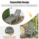 Outdoor Sun Lounge Folding Lounger Day Bed Recliner Chaise Beach Chair Furniture