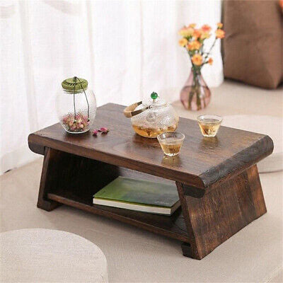 Solid Wood Tatami Small Table Tea Table Computer Desk Japanese Household Table