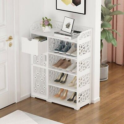 Shoe Cabinet Shoe Rack Shoe Storage Organizer Shoe Cupboard with Drawer