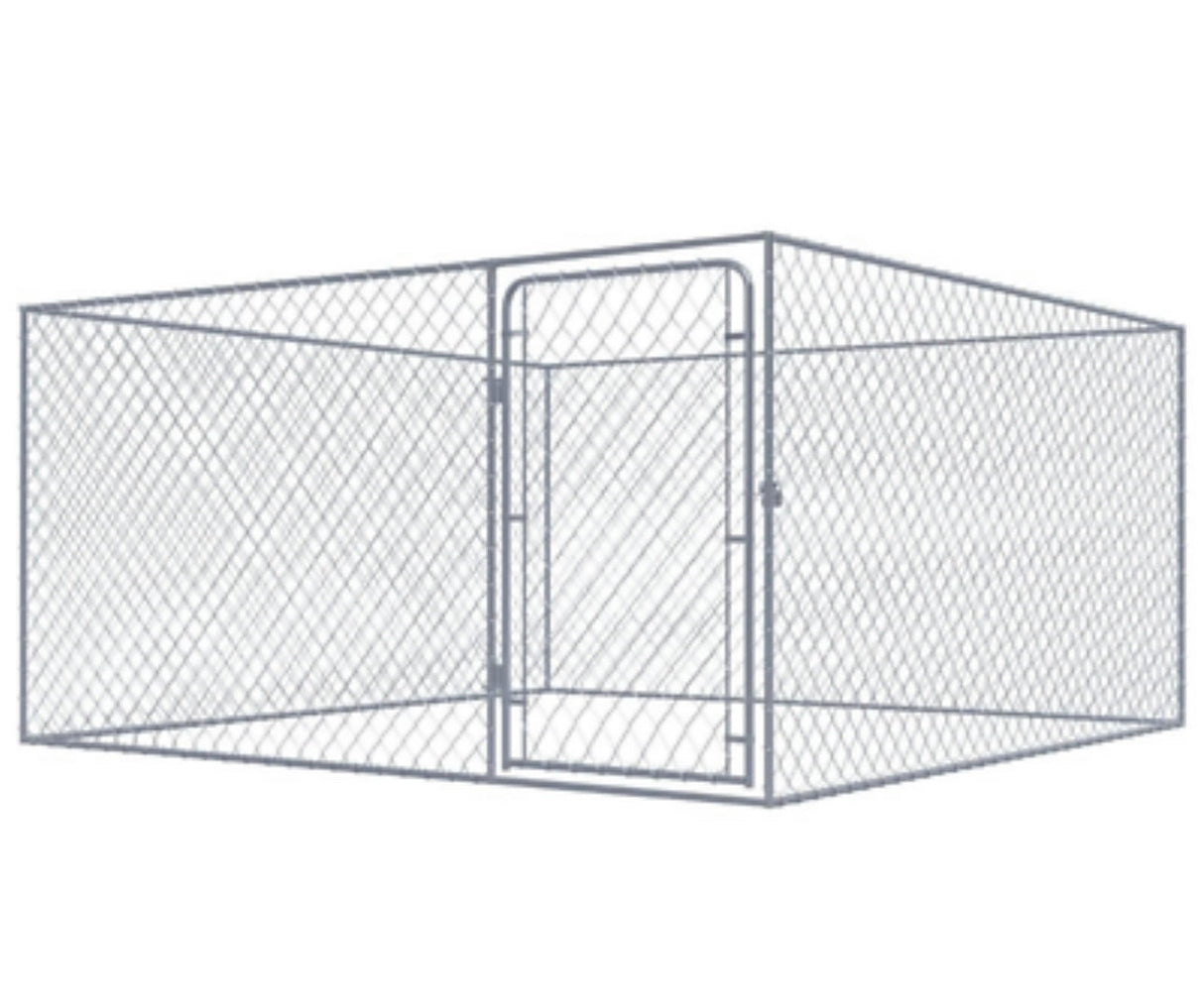 Pet Dog Kennel Outdoor Cage Large Metal Puppy Wire House Enclosure Steel Playpen