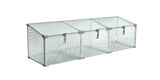 Garden Mini Greenhouse w/ Cover Sheet & 3 Flap Top with 1.8m Length