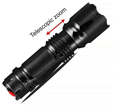 High Lumens Rechargeable Flashlight