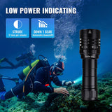 Scuba Diving Flashlight, Sofirn SD05 3000 Lumen, Underwater Waterproof Light with Battery and USB Charger