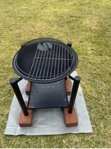 Fire Pit Charcoal BBQ Grill Fireplace Brazier Portable Patio Garden firepit