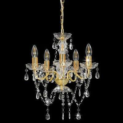 Chandelier with Crystal Beads Living Room Bedroom Lighting Hanging Pendant Lamp Home Decorative Ligh