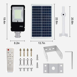 150W Solar LED Street Light & Remote Waterproof Outdoor Flood Garden Street Lamp