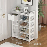 Shoe Cabinet Shoe Rack Shoe Storage Organizer Shoe Cupboard with Drawer