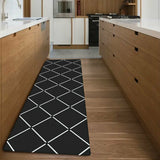 Non-Slip Waterproof Kitchen Door Mat Home Floor Rug Carpet Anti-Oil Easy Clean