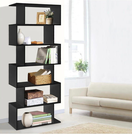 Artiss Bookshelf 5-Tier Bookcase Storage Display Shelf, White