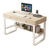 Computer Desk Study Home Office Table Student Drawer Workstation Storage