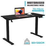 Motorised Standing Desk Height Adjustable Sit Stand Up Office Table Riser