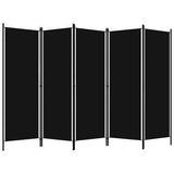 Folding Divider 5 Panel Screen Privacy Partition Stand Dressing Room Separator