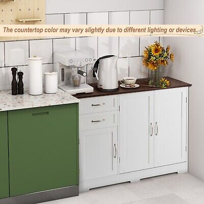 Kitchen Buffet Sideboard Storage Cabinet Modern Hallway Table Cupboard