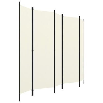 5 Panel Room Divider Folding Privacy Screen Separator Stand Home Decor Partition