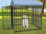 Large Heavy Duty Dog Cage Kennel Metal Hutch Pet Crate 180cm High