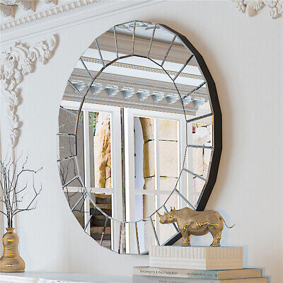 800mm Round Decorative Wall Mirror Gorgeous Mirror fr Bedroom Livingroom Hallway