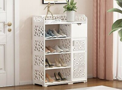 Shoe Cabinet Shoe Rack Shoe Storage Organizer Shoe Cupboard with Drawer