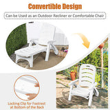 Outdoor Sun Lounge Folding Lounger Day Bed Recliner Chaise Beach Chair Furniture