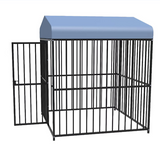 Large Heavy Duty Dog Cage Kennel Metal Hutch Pet Crate 180cm High