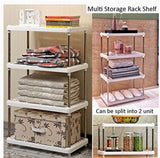 4 Tier Multi Bathroom Kitchen Storage Shower Shelf