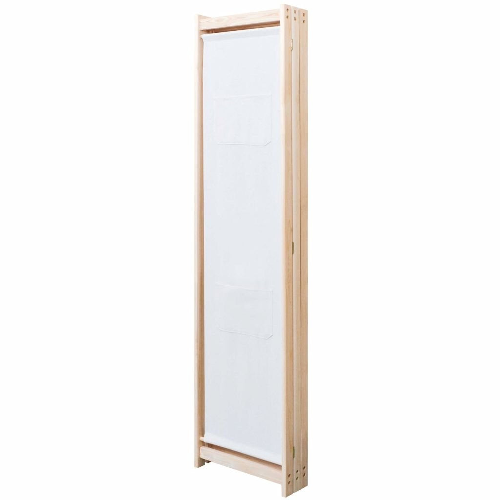 Solid Pine Wood 3-Panel Room Divider 120x170cm Privacy Screen Stand.