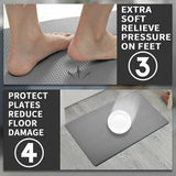 Non-Slip Waterproof Kitchen Door Mat Home Floor Rug Carpet Anti-Oil Easy Clean