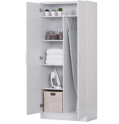 Multi-Purpose Broom Laundry kitchen Bathroom Pantry Storage Cupboard Cabinet