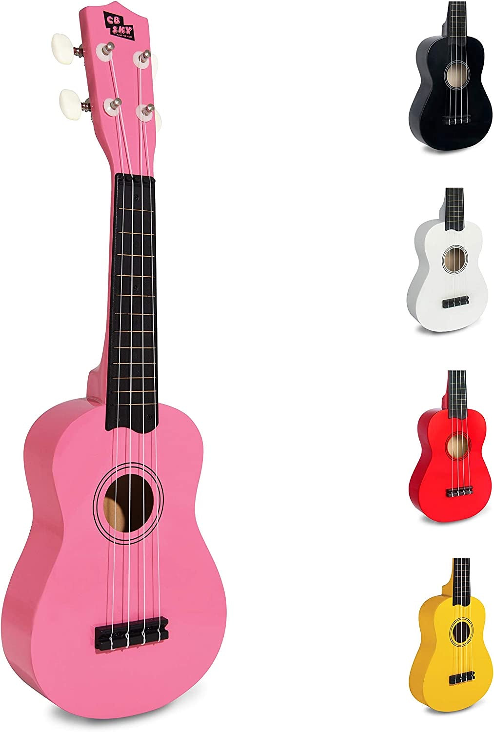 21” (53cm) Soprano Ukulele Black/Kids Musical Instrument Beginner/Kids musical toys