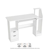 Computer/Work Desk Storage & Shelving Spacious Modern 117 x 92cm