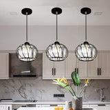 Black Kitchen Pendant Light Bar Ceiling Lights Home Dining Room Chandelier Light