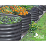 Garden Bed Kit Galvanised Steel Raised Garden Beds Kit Planter Oval