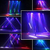 100W RGBW 8LED Spider Moving Head Beam Stage Lighting DMX Disco Party DJ Lights