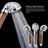 High Turbo Pressure Shower Head Powerful Energy Water Saving Filter